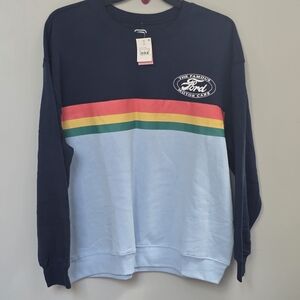 Ford Motorsport Women's Fleece Pullover Sweatshirt.